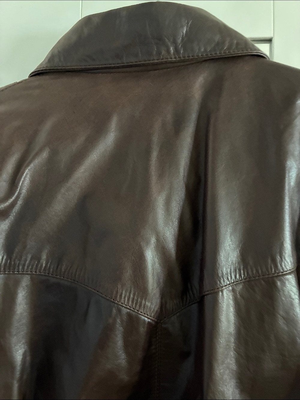 Jacket leather - Picture 5 of 9